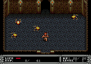 Tougi Ou: King Colossus screenshot 3 for Sega Mega Drive